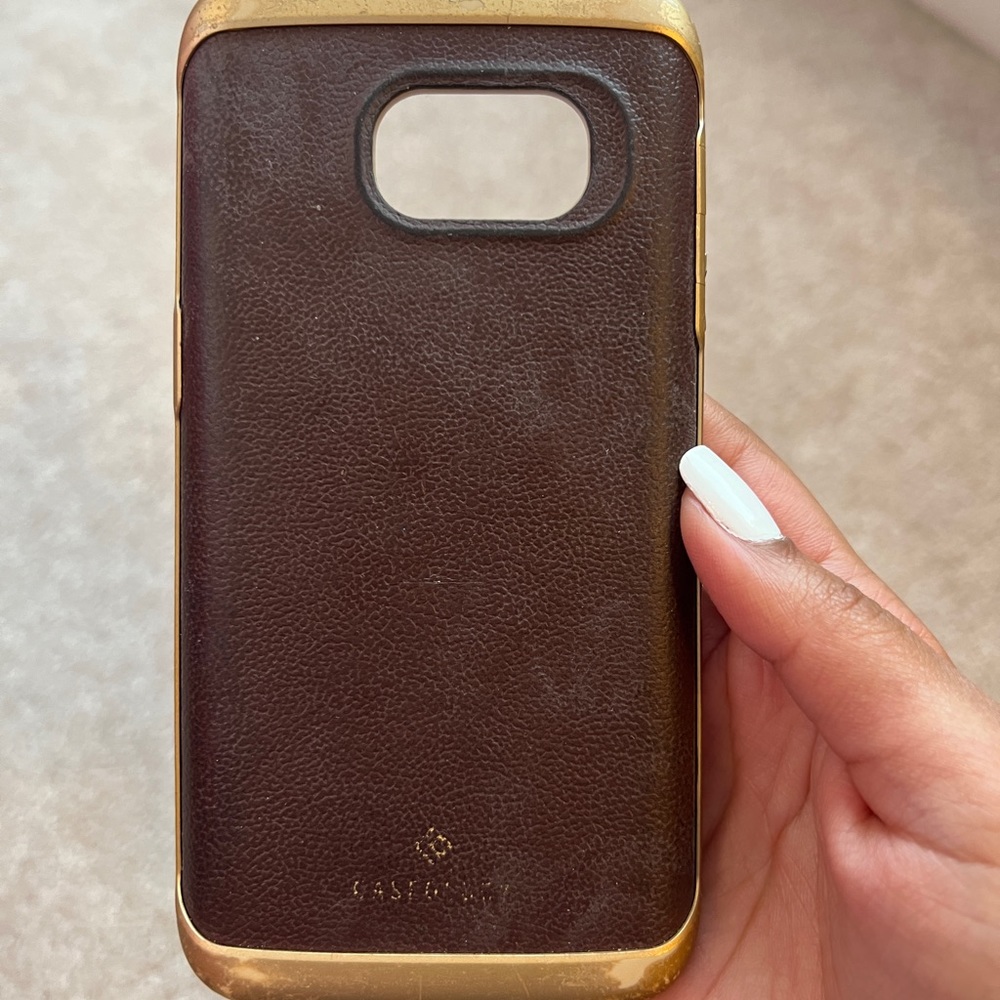 Caseology Samsung Galaxy S7 Case in Leather Brown